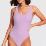 ANDIE  Swim Ibiza One Piece v neck open back purple blue color iris Photo 11