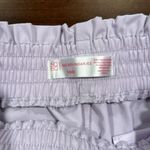 No Boundaries  High Waist Purple Elastic Shorts, Size S 3-5 Photo 4