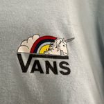 Vans  Women’s Large Blue Unicorn Longsleeve Tee Photo 1