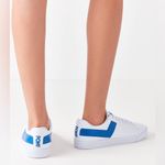 PONY Top Star Low Core Sneakers 38/7 White/Royal Blue EUC White Photo 10