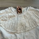 Anthropologie By Tie Back Ruched Blouse Photo 3