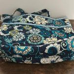 Vera Bradley Floral Blue Tote Bag Photo 10