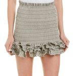 PETERSYN x Revolve Sonoma Pink Stripe Barrett Skirt Size Medium NEW NWOT Gray Photo 0