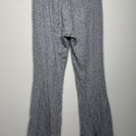 American Eagle Grey Ribbed Flare Lounge Pants Women's Small Photo 1