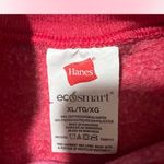 Hanes  EcoSmart Red Sweatshirt Photo 2