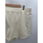 CALIA Shorts Women XXL NWT Cream Journey Collection High Rise Cut Photo 2