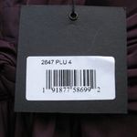 Mac Duggal  2647 Womens Plum Front Twist Puff Sleeve Jumpsuit Pants Photo 9