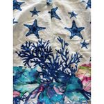 Antica Sartoria by Giacomo Cinque Womens S/M Cotton Starfish Swim Coverup Dress White Photo 6