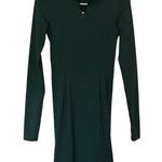 Balance Athletica Womens Small Emerald Green Vitality High Neck Zip Thumb Holes Photo 0