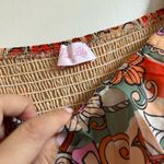 Pink Lily  Fall Floral Smock Bohemian Maxi Dress Size Medium Photo 3