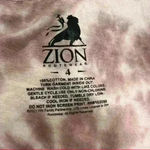 Zion Rootswear  Womens Willie Nelson Tye Dye Cold Shoulder Graphic Tee Sz 4 Boho Photo 3