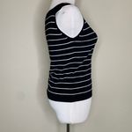 Joseph A Sleeveless Tank Shell Sweater Sz Medium Black Photo 4