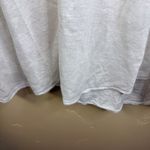 Tahari  Womens 2X Linen 100% Flowy Basic White T-Shirt 3/4 Sleeve Length Classic‎ Photo 3