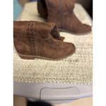 Maurice's  Women's Faux Suede Calf Zipper Boots. Size‎ 6M 1 In H Heel Unlined Photo 3