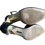 Louise et Cie  black suede kitten heels sz 7 Photo 3