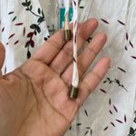 Market & Spruce NWT Ava Sleeveless Blouse 1X White Floral Crinkle Lightweight Photo 1