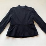 CAbi Flamenco Eyelet Black Cotton Blazer #5293 Photo 7