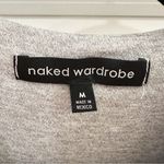 Naked Wardrobe The NW Mini T Dress Gray sz Medium Photo 8