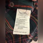 J.Crew  Classic Green Pink Plaid Collar Button Down Shirt Size 6 Tall Photo 4