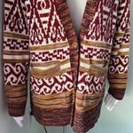 Lucky Brand  Aztec cardigan women boho southwest size medium Photo 3