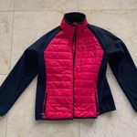 Ralph Lauren  Active Pink and Blue Fleece Jacket XL Photo 0