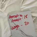 Goodnight Macaroon  Women’s Small Lace Up White Longsleeve New NWT Photo 5