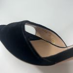 Valentino Garavani Black Velvet Sparkle Bow Strappy Heeled Sandal Photo 11