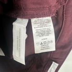 Loft Size 28 / 6 Curvy Legging Pants Maroon Burgundy Purple New with Tags NWT Photo 6