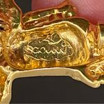 Vintage GIOVANNI Signed Gold Angel Cherub 1.25” Pin Photo 13