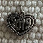 James Avery Retired  2019 Heart with Year Charm Photo 1