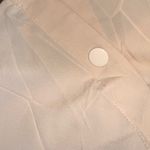 Alice + Olivia  Triss Sleeveless Maxi Dress Leather Trim in cream formal $500 Photo 3