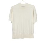 MM.LaFleur M.M. LaFleur The Mia Top 100% Silk Jersey Size XS in Cream Quiet Luxury Rich Mom Photo 7