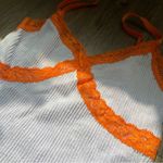 BDG NWOT Urban Outfitters Lilac Lavender Cami with Vibrant Orange Lace Photo 1