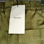 Bershka  Women's Olive Green Cargo Pants NWT Photo 9