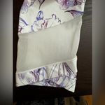 Calia by Carrie Underwood Floral Mesh Workout Yoga Capris Size Medium White Photo 6