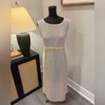 Earth Song Butter Yellow Cottagecore Granola Shift Maxi Dress Size 10 FLAW Photo 1