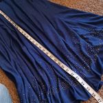 Blue sparkling lace top skirt size small Photo 9