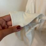 Free People  Henley neck Darren billowy crop top in white Photo 4