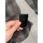 Free People ‎ We the Free Anneli Plaid Shirt Jacket S Purple Green  Oversized EUC Photo 3