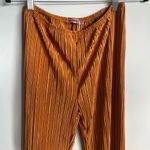 VICI NWT OTTAVIA PLISSE PANT in BRONZE Photo 8