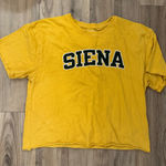 American Eagle Outfitters Mustard Graphic Tee Yellow Size M Photo 0