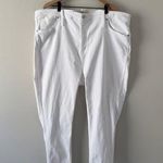 Madewell  High-Rise Skinny Jeans White denim casual zip button pockets belt loops Photo 0