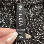 Athleta Sierra black & white knit long sleeve crewneck sweater size XS Photo 7