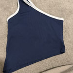 Abercrombie & Fitch Abercrombie YPB One-Shoulder Tank Small Photo 0