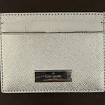 Kate Spade  Metallic Silver Card Holder Photo 0