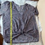 Hinge  V-Neck Button Down Flowy Sleeve Blouse Size Medium Photo 6