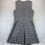 Tory Burch  Stencil Hourglass Dress A-Line‎ Geometric Print Career Cocktail Sz 10 Photo 8