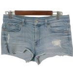 7 For All Mankind 31 Light Wash Jeans Short Shorts Photo 0