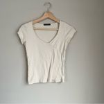 Brandy Melville  Starla Scalloped Trim Top One Size Photo 2