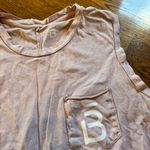 Barre3 pale pink sleeveless cropped athletic t Photo 1